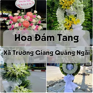 Đặt Hoa Đám Tang Xã Trường Giang Quảng Ngãi | Đặt Hoa Viếng