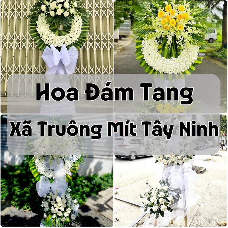 Đặt Hoa Đám Tang Xã Truông Mít Tây Ninh | Đặt Hoa Nhanh