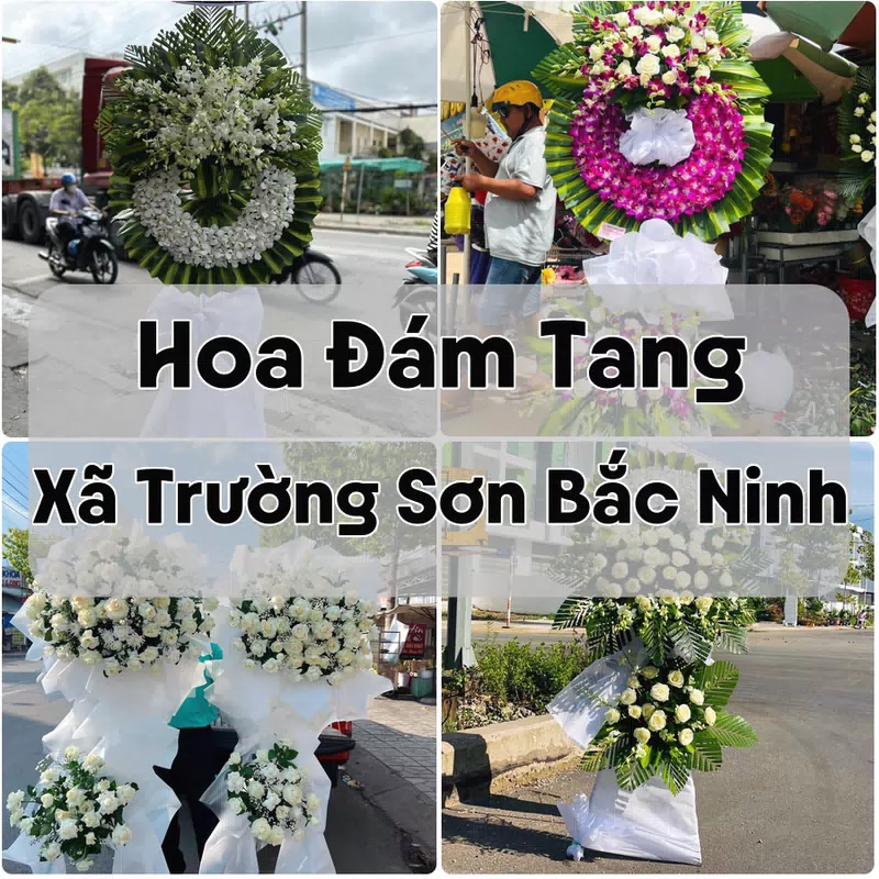 Đặt Hoa Đám Tang Xã Trường Sơn Bắc Ninh | Hoa Tang Lễ