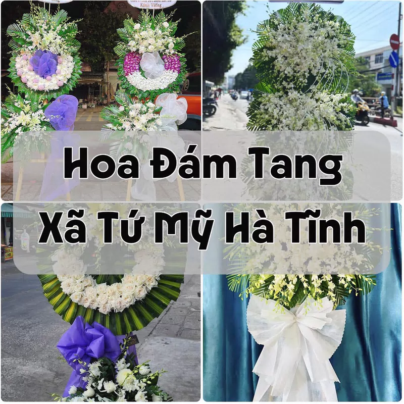 Đặt Hoa Đám Tang Xã Tứ Mỹ Hà Tĩnh | Đặt Hoa Viếng