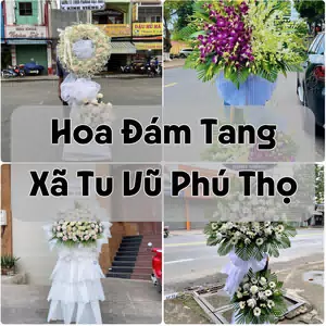 Đặt Hoa Đám Tang Xã Tu Vũ Phú Thọ | Hoa Chia Buồn