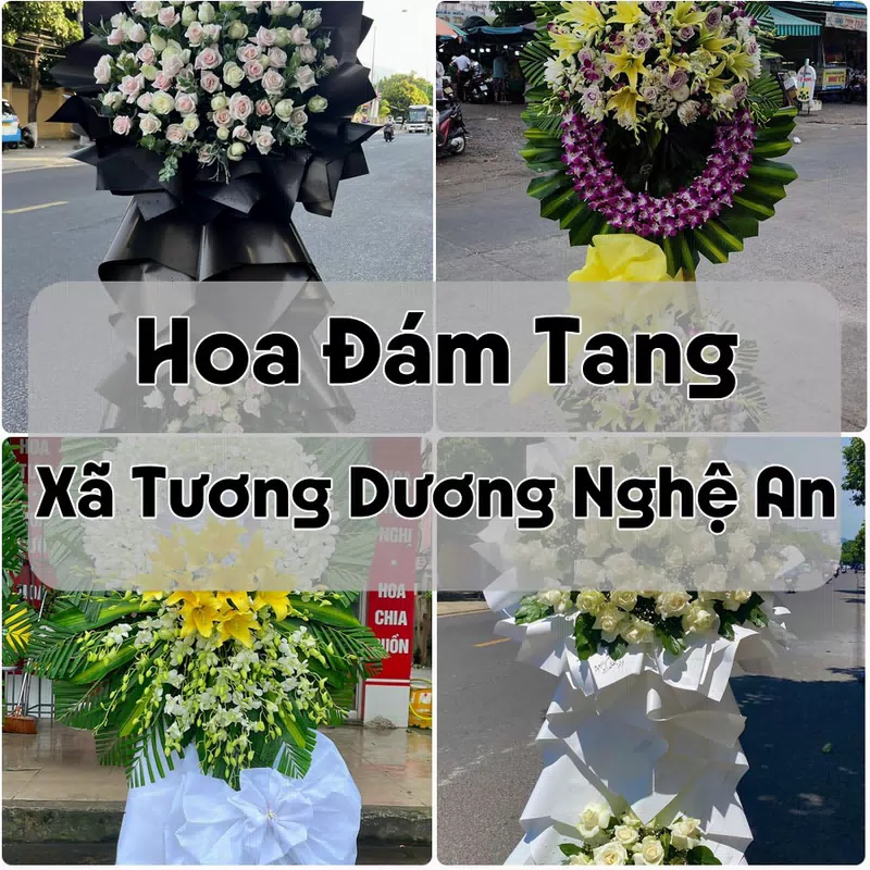 Đặt Hoa Đám Tang Xã Tương Dương Nghệ An | Đặt Hoa Viếng