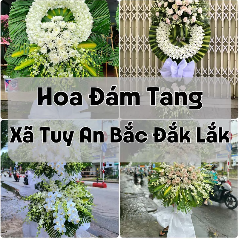 Đặt Hoa Đám Tang Xã Tuy An Bắc Đắk Lắk | Đặt Hoa Viếng