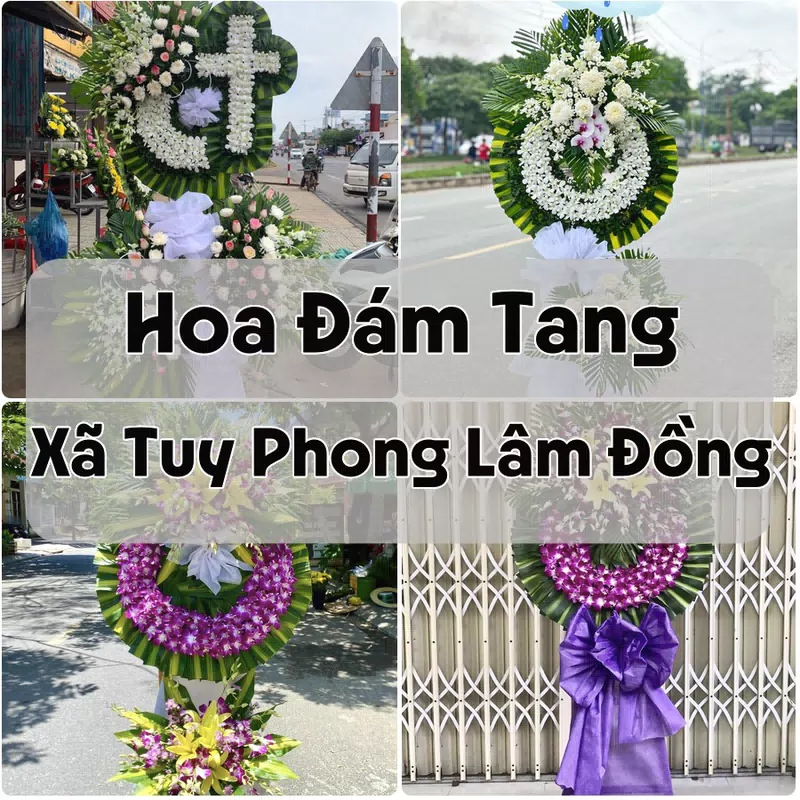 Đặt Hoa Đám Tang Xã Tuy Phong Lâm Đồng | Giao Tận Nơi