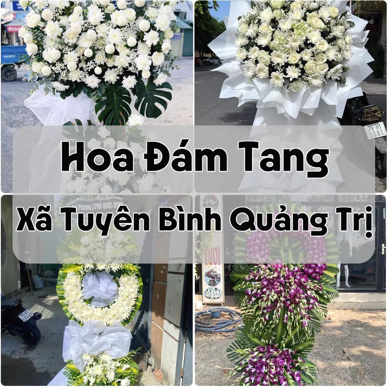 Đặt Hoa Đám Tang Xã Tuyên Bình Quảng Trị | Giao Tận Nơi