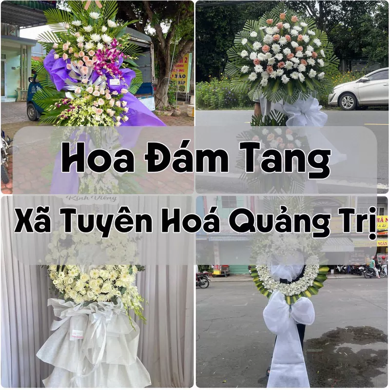 Đặt Hoa Đám Tang Xã Tuyên Hoá Quảng Trị | Đặt Hoa Nhanh