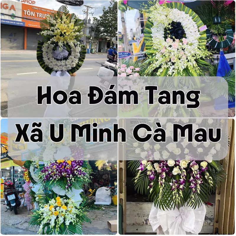 Đặt Hoa Đám Tang Xã U Minh Cà Mau | Đặt Hoa Nhanh