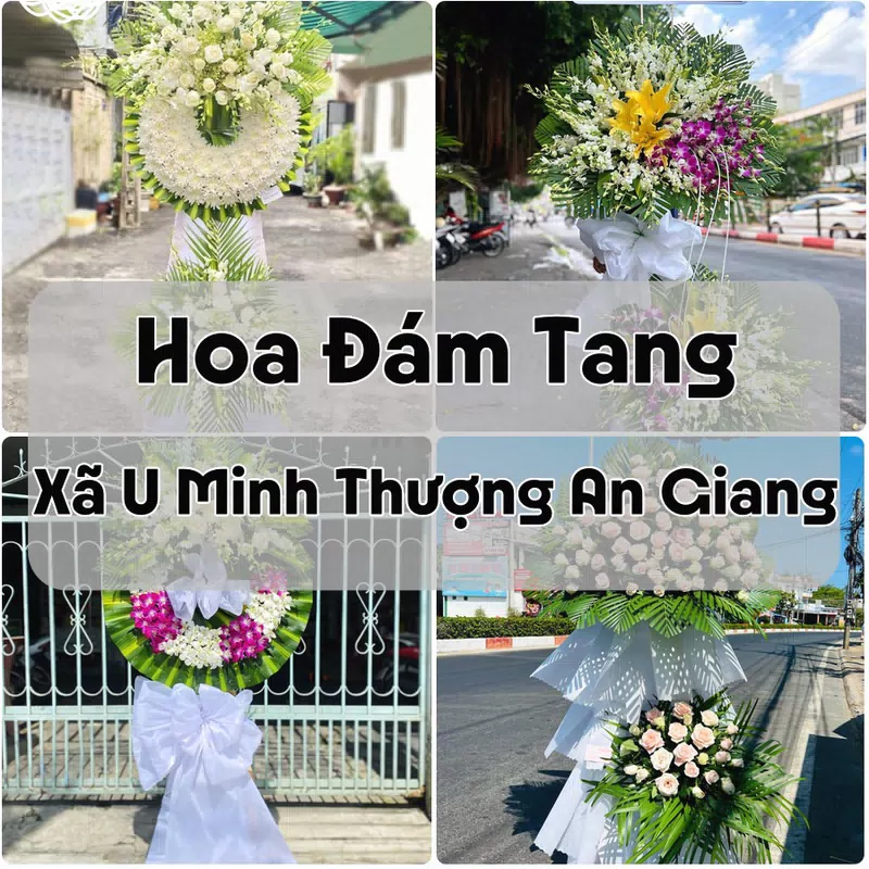 Đặt Hoa Đám Tang Xã U Minh Thượng An Giang | Đặt Hoa Nhanh