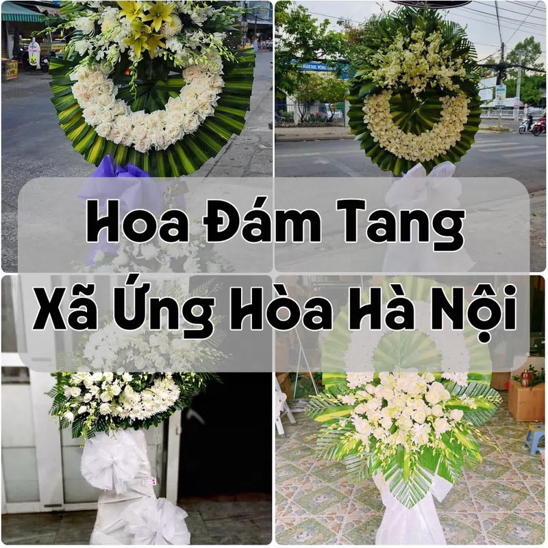 Đặt Hoa Đám Tang Xã Ứng Hòa Hà Nội | Giao Tận Nơi