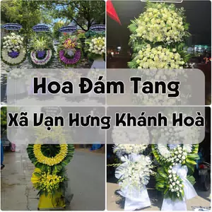 Đặt Hoa Đám Tang Xã Vạn Hưng Khánh Hoà | Giao Hoa Nhanh