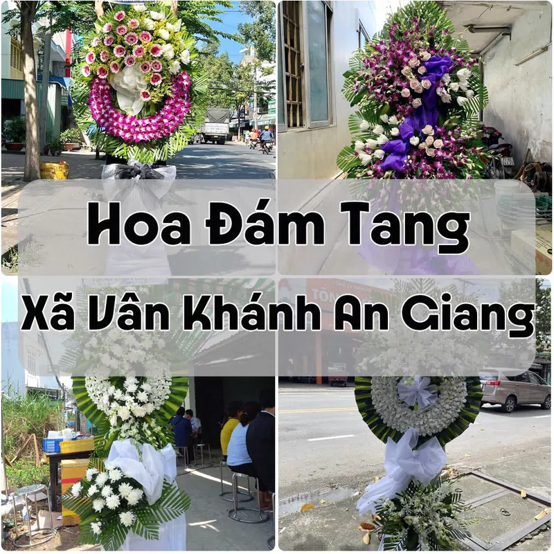 Đặt Hoa Đám Tang Xã Vân Khánh An Giang | Hoa Tang Lễ