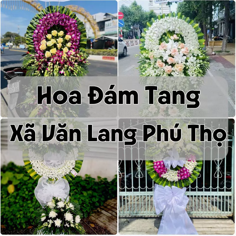 Đặt Hoa Đám Tang Xã Văn Lang Phú Thọ | Giao Tận Nơi