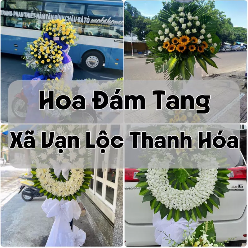 Đặt Hoa Đám Tang Xã Vạn Lộc Thanh Hóa | Đặt Hoa Nhanh