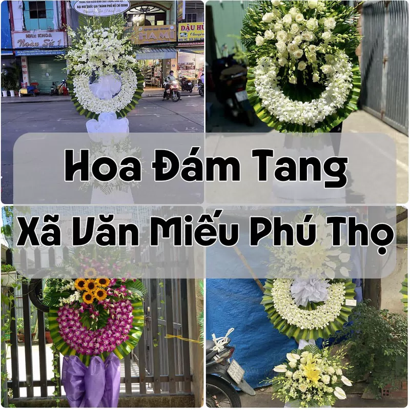 Đặt Hoa Đám Tang Xã Văn Miếu Phú Thọ | Đặt Hoa Viếng
