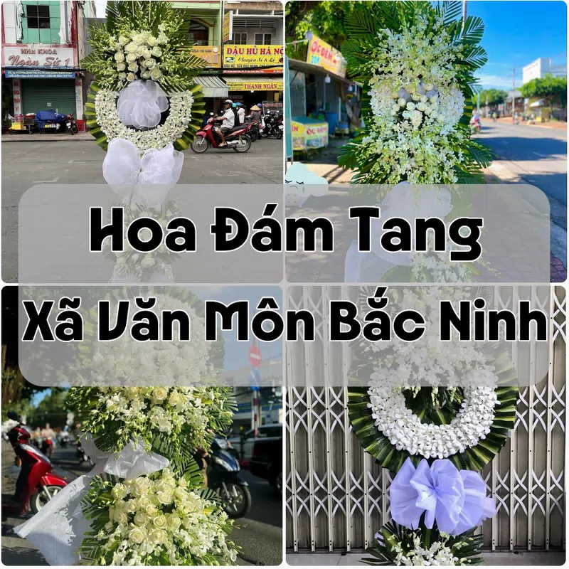 Đặt Hoa Đám Tang Xã Văn Môn Bắc Ninh | Giao Tận Nơi