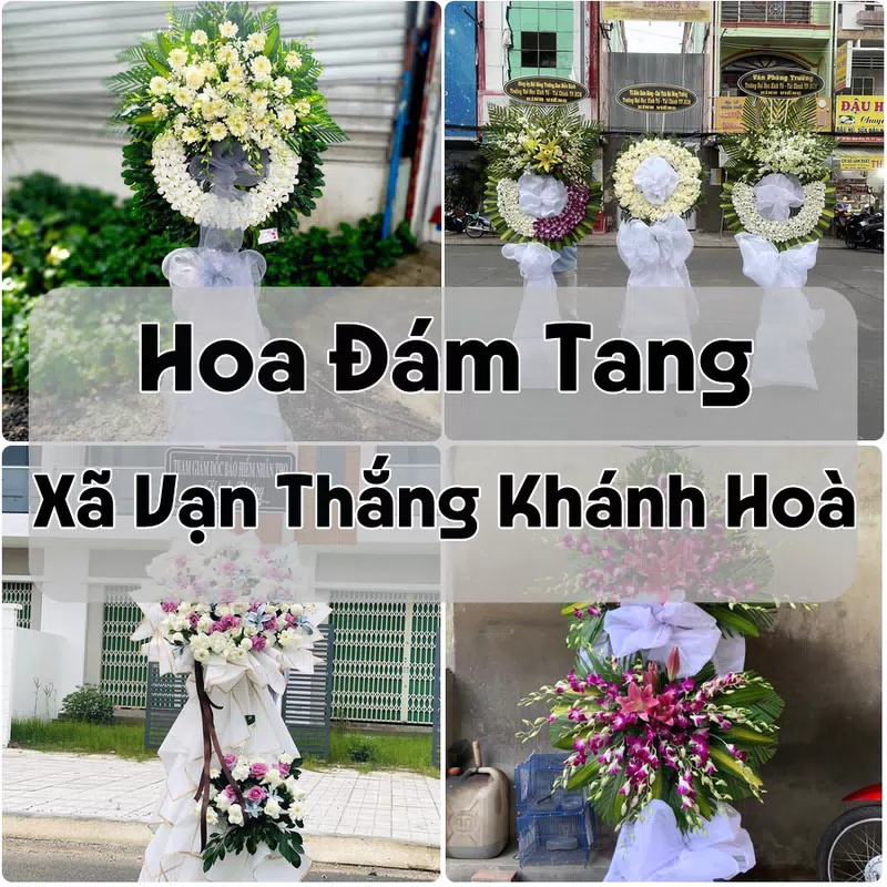 Đặt Hoa Đám Tang Xã Vạn Thắng Khánh Hoà | Giao Hoa Nhanh