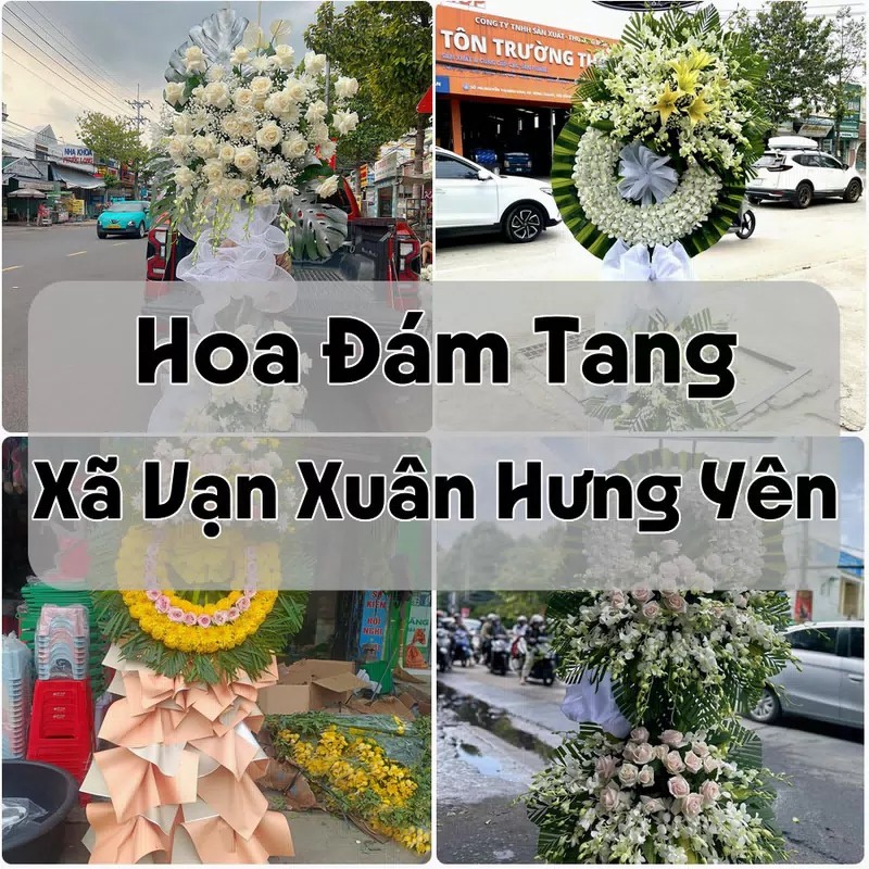Đặt Hoa Đám Tang Xã Vạn Xuân Hưng Yên | Giao Tận Nơi
