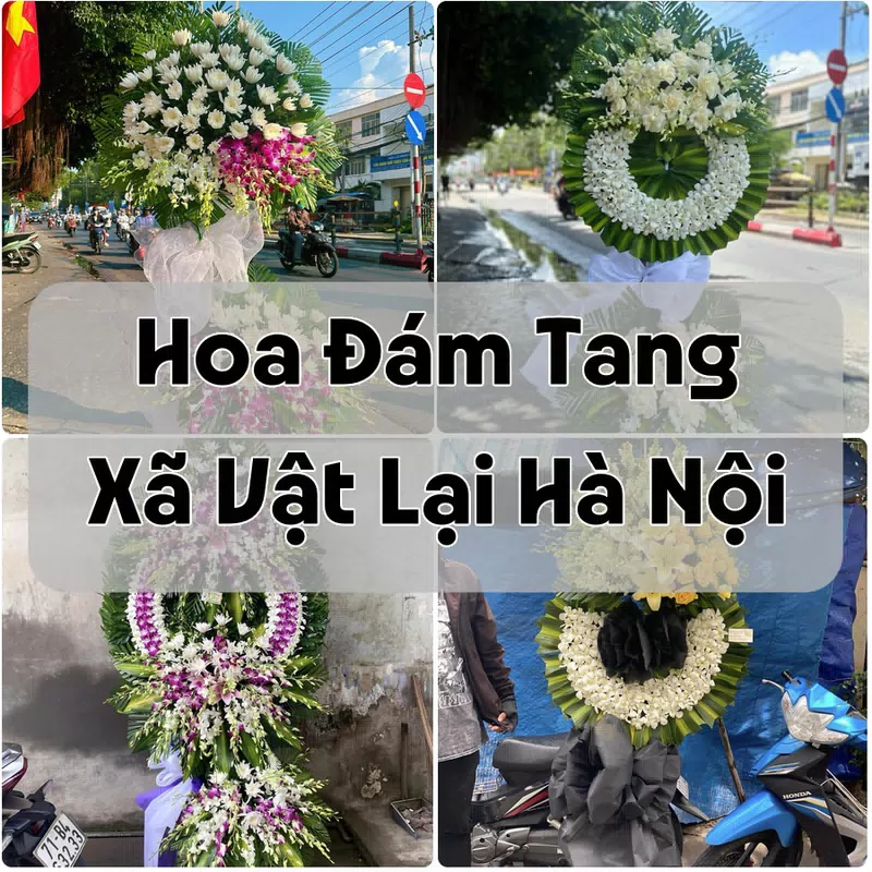Đặt Hoa Đám Tang Xã Vật Lại Hà Nội | Giao Hoa Nhanh