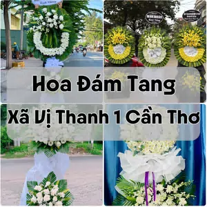 Đặt Hoa Đám Tang Xã Vị Thanh 1 Cần Thơ | Hoa Chia Buồn