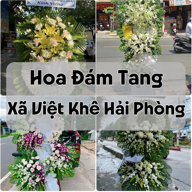Đặt Hoa Đám Tang Xã Việt Khê Hải Phòng | Đặt Hoa Nhanh