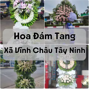 Đặt Hoa Đám Tang Xã Vĩnh Châu Tây Ninh | Hoa Chia Buồn