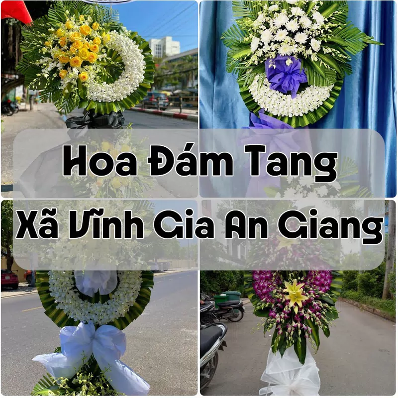 Đặt Hoa Đám Tang Xã Vĩnh Gia An Giang | Hoa Chia Buồn