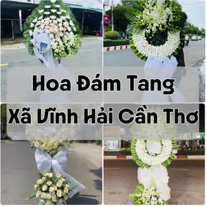 Đặt Hoa Đám Tang Xã Vĩnh Hải Cần Thơ | Giao Hoa Nhanh