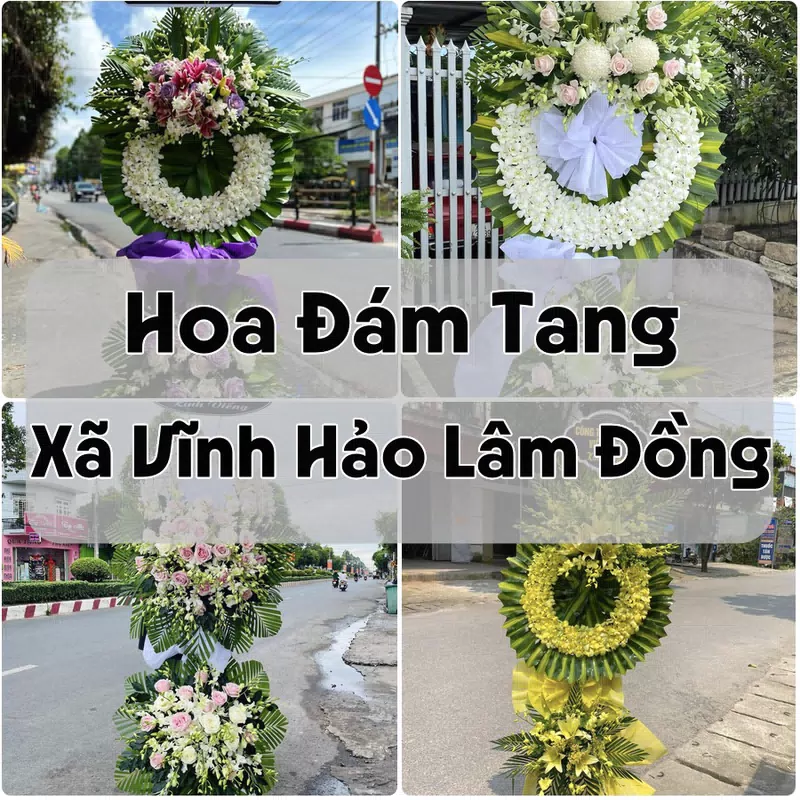 Đặt Hoa Đám Tang Xã Vĩnh Hảo Lâm Đồng | Giao Hoa Nhanh