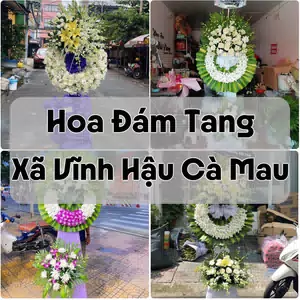 Đặt Hoa Đám Tang Xã Vĩnh Hậu Cà Mau | Đặt Hoa Nhanh