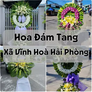 Đặt Hoa Đám Tang Xã Vĩnh Hoà Hải Phòng | Hoa Chia Buồn