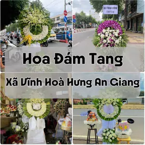 Đặt Hoa Đám Tang Xã Vĩnh Hoà Hưng An Giang | Hoa Chia Buồn