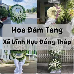 Đặt Hoa Đám Tang Xã Vĩnh Hựu Đồng Tháp | Đặt Hoa Viếng