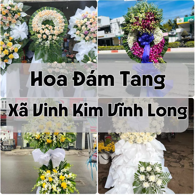 Đặt Hoa Đám Tang Xã Vinh Kim Vĩnh Long | Hoa Tang Lễ