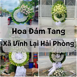 Đặt Hoa Đám Tang Xã Vĩnh Lại Hải Phòng | Giao Tận Nơi