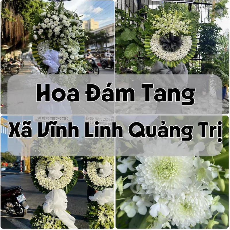 Đặt Hoa Đám Tang Xã Vĩnh Linh Quảng Trị | Giao Tận Nơi