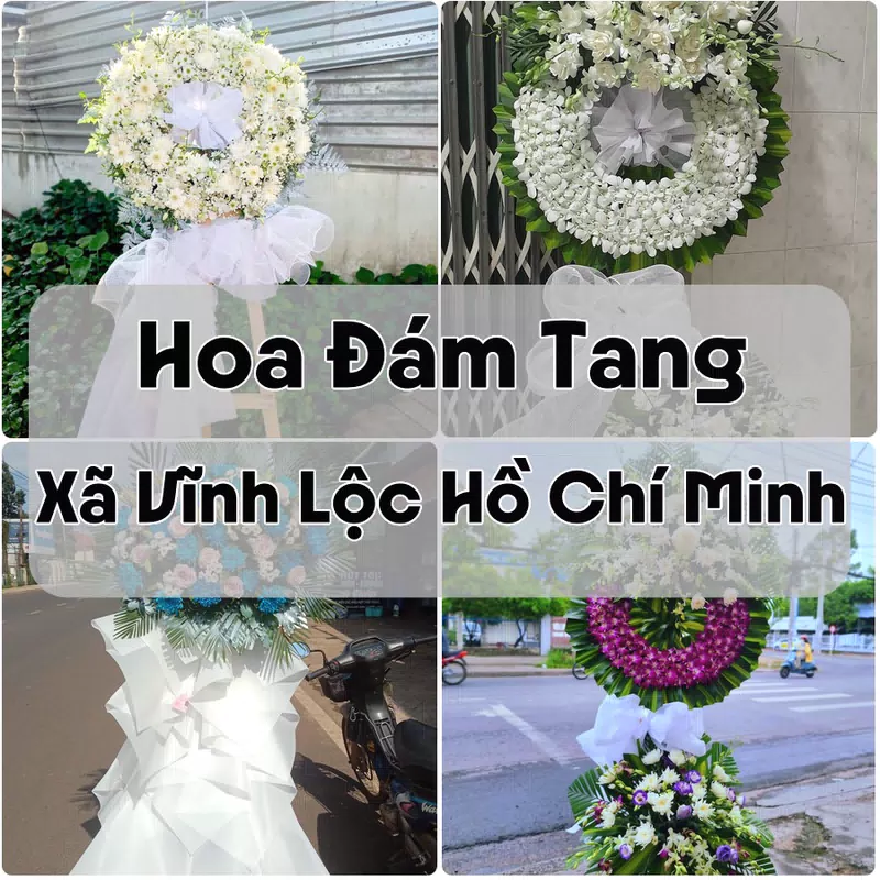 Đặt Hoa Đám Tang Xã Vĩnh Lộc Hồ Chí Minh | Đặt Hoa Nhanh