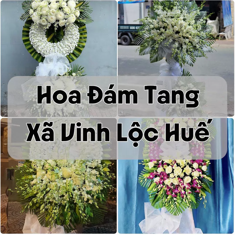 Đặt Hoa Đám Tang Xã Vinh Lộc Huế | Đặt Hoa Viếng