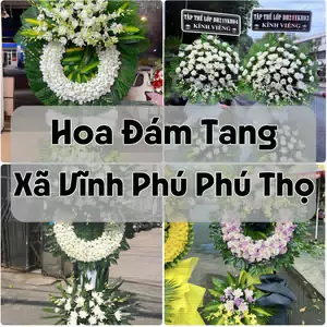 Đặt Hoa Đám Tang Xã Vĩnh Phú Phú Thọ | Hoa Chia Buồn