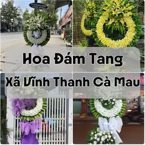 Đặt Hoa Đám Tang Xã Vĩnh Thanh Cà Mau | Hoa Tang Lễ