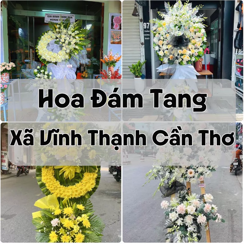 Đặt Hoa Đám Tang Xã Vĩnh Thạnh Cần Thơ | Giao Tận Nơi