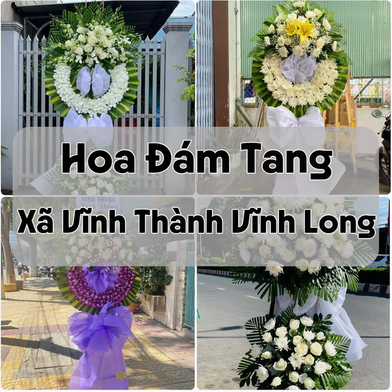 Đặt Hoa Đám Tang Xã Vĩnh Thành Vĩnh Long | Đặt Hoa Viếng