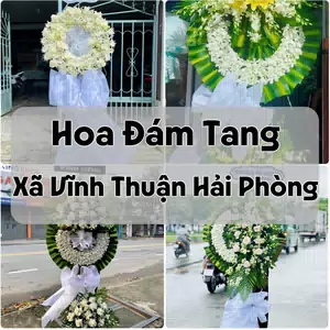 Đặt Hoa Đám Tang Xã Vĩnh Thuận Hải Phòng | Giao Hoa Nhanh