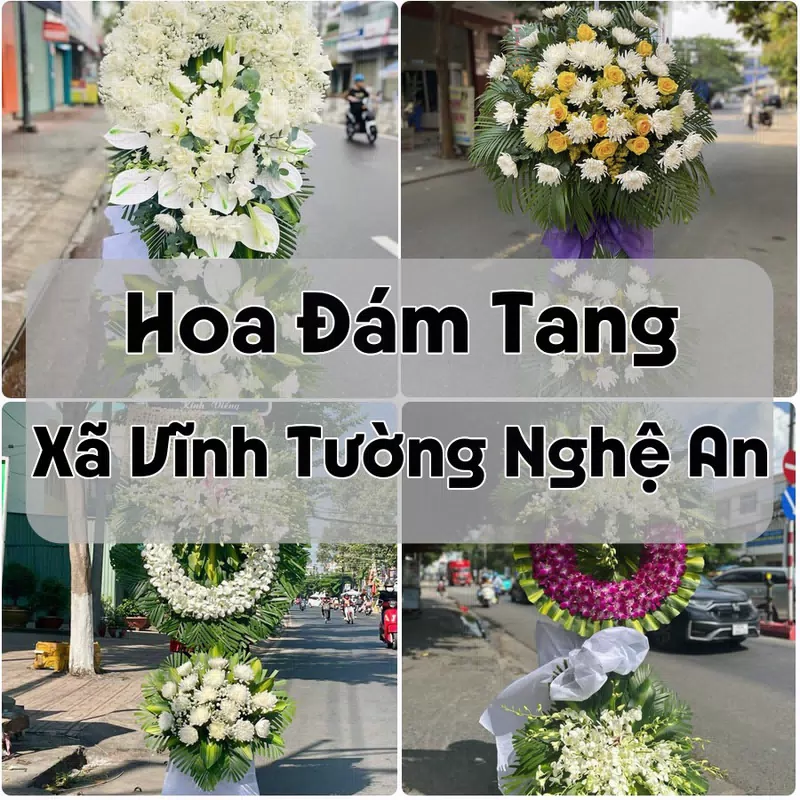 Đặt Hoa Đám Tang Xã Vĩnh Tường Nghệ An | Đặt Hoa Nhanh