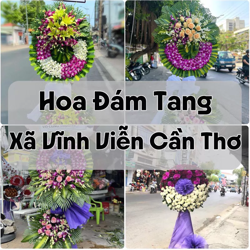 Đặt Hoa Đám Tang Xã Vĩnh Viễn Cần Thơ | Đặt Hoa Viếng