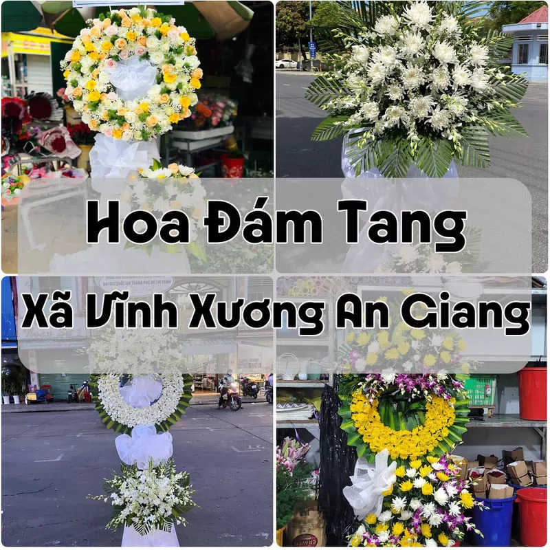 Đặt Hoa Đám Tang Xã Vĩnh Xương An Giang | Giao Hoa Nhanh
