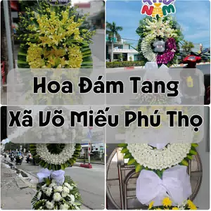 Đặt Hoa Đám Tang Xã Võ Miếu Phú Thọ | Hoa Tang Lễ