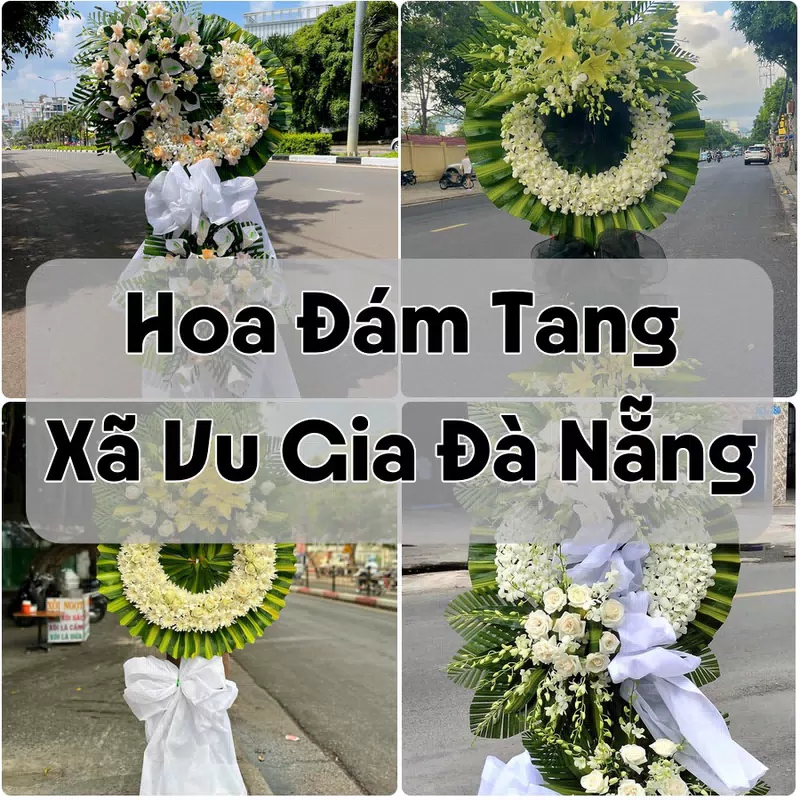 Đặt Hoa Đám Tang Xã Vu Gia Đà Nẵng | Hoa Chia Buồn