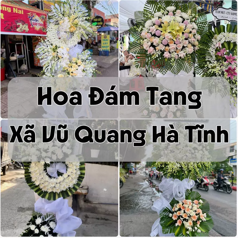 Đặt Hoa Đám Tang Xã Vũ Quang Hà Tĩnh | Hoa Tang Lễ