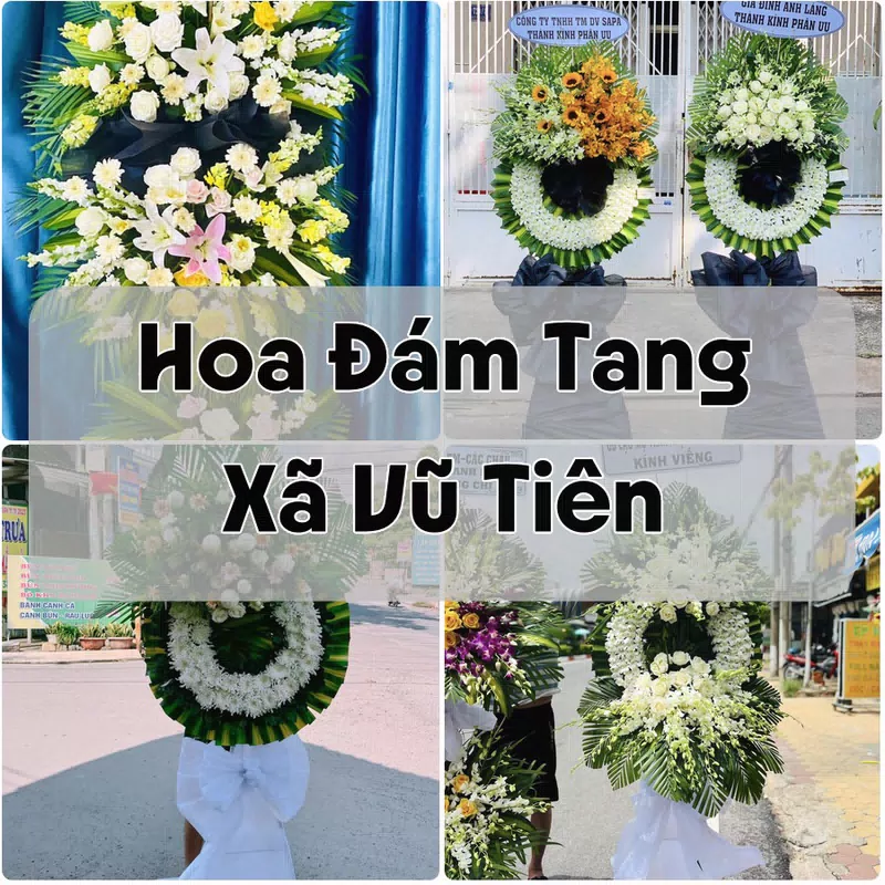Đặt Hoa Đám Tang Xã Vũ Tiên | Giao Tận Nơi