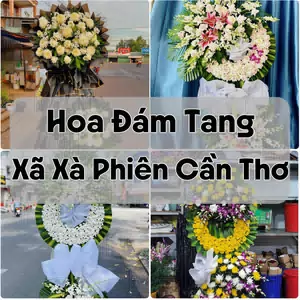 Đặt Hoa Đám Tang Xã Xà Phiên Cần Thơ | Đặt Hoa Viếng
